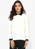 Dorothy Perkins White Solid Top