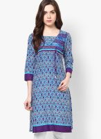 Entropy Blue Kurta