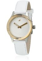 Fastrack 6078Sl02-Dc626 White Analog Watch