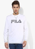 Fila Rio White Round Neck T-Shirt