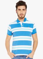 Globus Blue Striped Polo T-Shirt