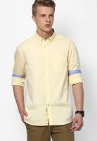 Indian Terrain Yellow Casual Shirt