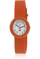 KOOL KIDZ Dm-006-Or 01 Orange/Multi Analog Watch