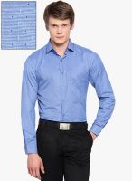 Mark Taylor Blue Checks Slim Fit Formal Shirt