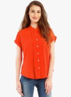 Nun Orange Solid Shirt