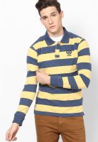 Peter England Yellow Polo T-Shirt