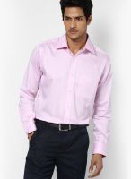 Raymond Pink Regular Fit Formal Shirt