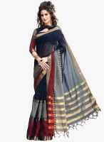 Roop Kashish Blue Printed Saree