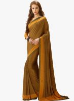 Roop Kashish Brown Printed Saree