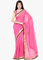 Roop Kashish Pink Embroidered Saree