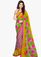 Salwar Studio Yellow Printed Saree