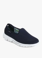 Skechers Go Walk Navy Blue Sporty Sneakers