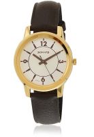 Sonata 7097Yl01-Sdb653 Brown/White Analog Watch