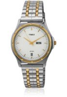 Timex BW04 Two Tone/White Analog Watch