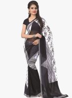 Vaamsi Black Printed Saree