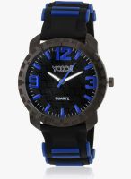 Ycode Alx14892/Bl-New Black/Blue Analog Watch
