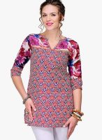 Yepme Pink Printed Kurtis