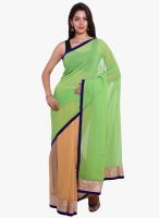 Aaboli Green Embellished Saree