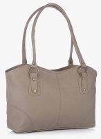 Alessia Beige Polyurethane (Pu) Handbag