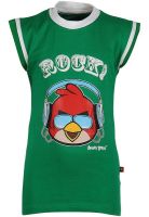 Angry Birds Green Sleevless T-Shirt