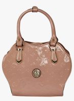 Bagkok Peach Polyurethane (Pu) Handbag