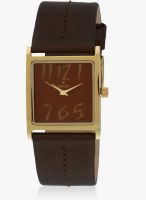 Escort E-1300-112 Brown/Brown Analog Watch
