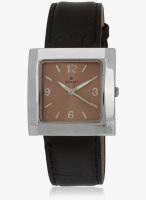 Escort E-1400-118 Brown/Brown Analog Watch