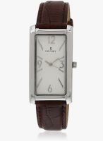 Escort E-1500-122 Brown/White Analog Watch