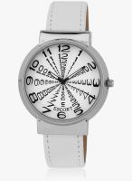 Escort E-1550-08 White/White Analog Watch