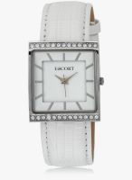 Escort E-1700-435 White/White Analog Watch