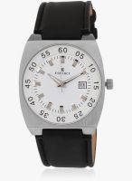 Escort E-1800-008 Black/White Analog Watch