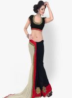 Florence Beige Embroidered Saree