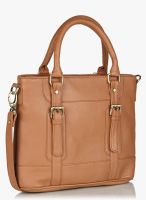 GAUGE MACHINE Tan Handbag