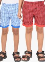 Gkiidz Pack Of 2 Multicoloured Shorts