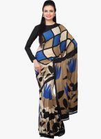 Jashn Blue Printed Saree