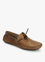 Knotty Derby Riddle Tan Moccasins