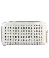 Lino Perros Silver P.U. ZIP Casual Wallet Cum Sling Bag