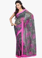 Lookslady Green Printed Saree