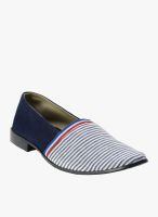 Mr Button Blue Loafers