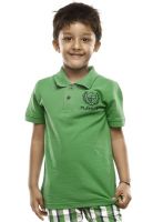 Playdate Green Polo T Shirts