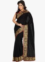 Roop Kashish Black Embroidered Saree