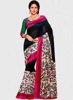 Roop Kashish Black Printed Saree