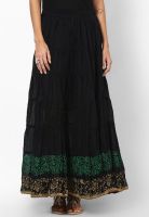 Shree Black Flared Skirt