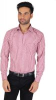 Spaky Men's Checkered Formal Red Shirt Spaky Men's Checkered Formal Red Shirt