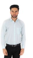Spaky Men's Solid Formal Light Blue Shirt