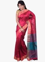 Sudarshan Silk Red Printed Saree