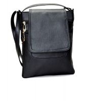 Utsukushii Black PU Sling Bag