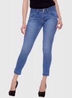 Xblues Blue Solid Jeans