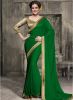 Desi_Look_Green_Solid_Saree_1.jpg
