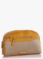 Caprese September Medium Mustard Yellow/Beige Sling Bag